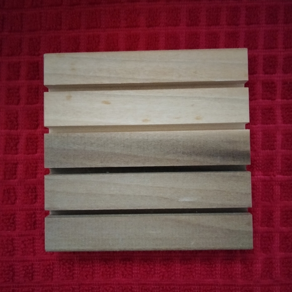 Artisian Glass Coasters Set 4 Martini Themed Bar Cork Back With Stand - Picture 6 of 8